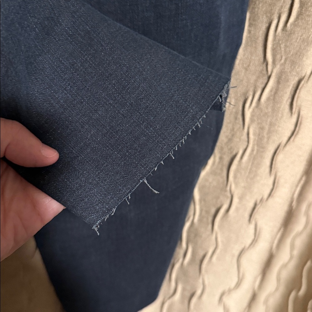 Good American Deep Indigo Cropped Jeans 18 NWT - Picture 4 of 5
